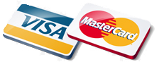 Принимаем Visa и MasterCard